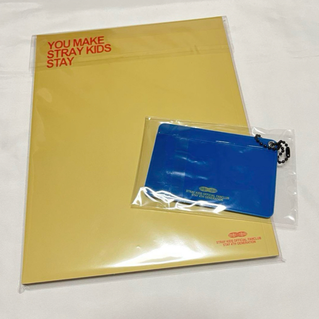 Stray Kids(ストレイキッズ)のStrayKids ● STAY 4期 入会特典 フォトブック カードケース エンタメ/ホビーのタレントグッズ(アイドルグッズ)の商品写真