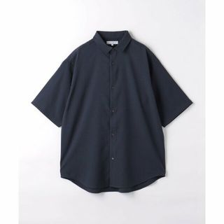 アデイインザライフ(a day in the life)の【NAVY】ポリエステルウェザー リラックス レギュラーカラーシャツ  -吸水速乾- -イージーアイロン-<A DAY IN THE LIFE>(シャツ)