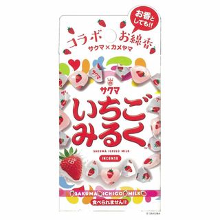 【新着商品】カメヤマ コラボ線香 いちごみるくの香りＲ(その他)