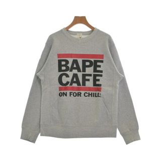 A BATHING APE - A BATHING APE アベイシングエイプ スウェット S グレー 【古着】【中古】