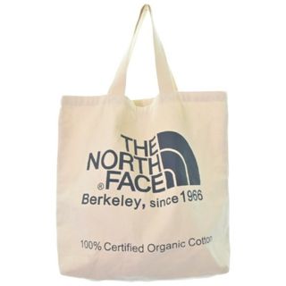 THE NORTH FACE ザノースフェイス トートバッグ - 白x紺 【古着】【中古】(トートバッグ)