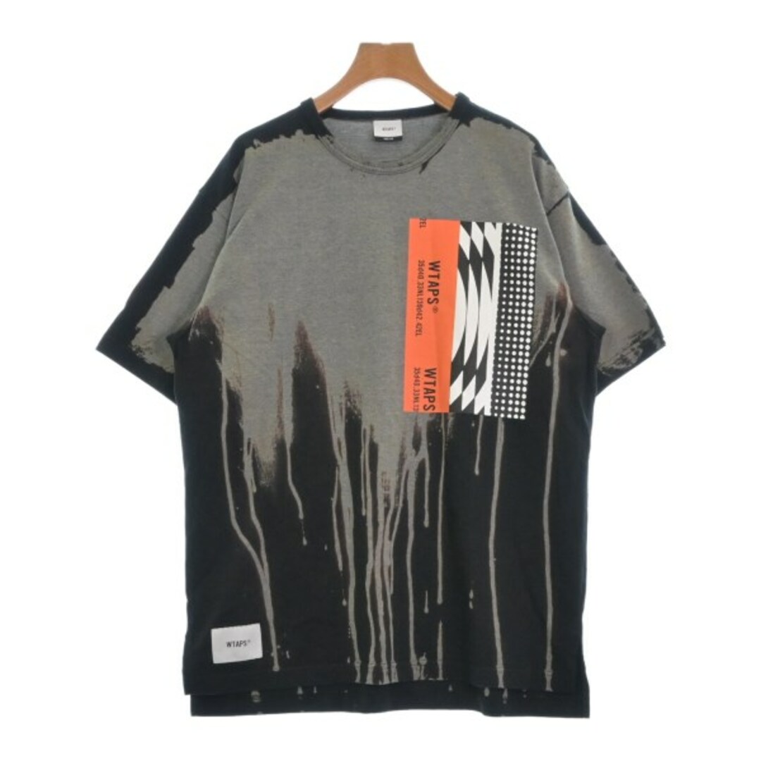 WTAPS Tシャツ・カットソー 2(M位) 黒xグレーxオレンジ等 【古着】【中古】 メンズのトップス(Tシャツ/カットソー(半袖/袖なし))の商品写真