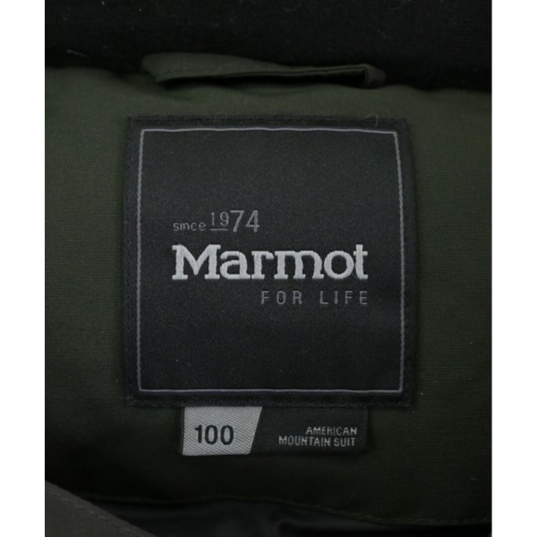 MARMOT(マーモット)のMarmot マーモット ダウンコート -(XL位) 緑 【古着】【中古】 メンズのジャケット/アウター(その他)の商品写真