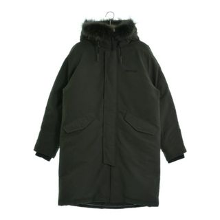 マーモット(MARMOT)のMarmot マーモット ダウンコート -(XL位) 緑 【古着】【中古】(その他)