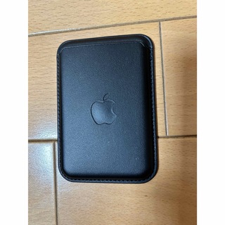 アップル(Apple)のApple MagSafe 対応 レザーウォレット ミッドナイト (iPhoneケース)