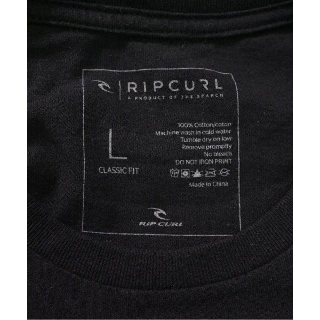 Rip Curl(リップカール)のRip Curl リップカール Tシャツ・カットソー L 黒 【古着】【中古】 メンズのトップス(Tシャツ/カットソー(半袖/袖なし))の商品写真