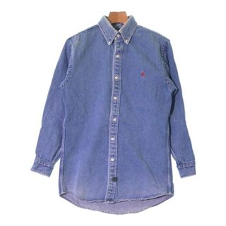 POLO COUNTRY ポロカウンティー カジュアルシャツ M 青(デニム) 【古着】【中古】(シャツ)