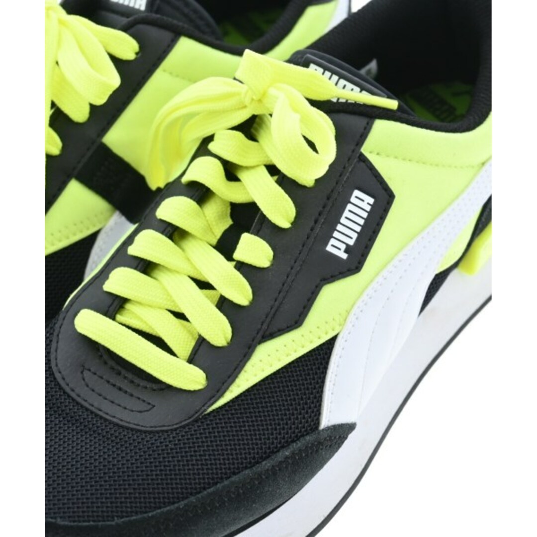 PUMA(プーマ)のPUMA プーマ スニーカー 26cm 黒x黄 【古着】【中古】 メンズの靴/シューズ(スニーカー)の商品写真