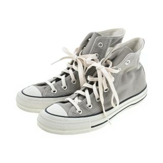 コンバース(CONVERSE)のCONVERSE コンバース スニーカー 23.5cm グレー 【古着】【中古】(スニーカー)