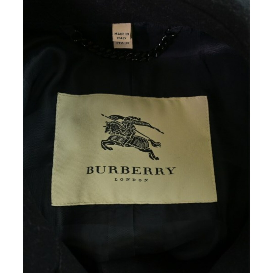 BURBERRY(バーバリー)のBURBERRY バーバリー コート（その他） 38(S位) 黒 【古着】【中古】 レディースのジャケット/アウター(その他)の商品写真