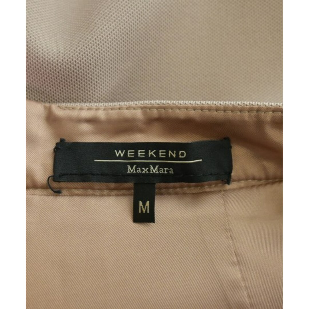 MAX MARA WEEK END LINE ひざ丈スカート M ベージュ 【古着】【中古】 レディースのスカート(ひざ丈スカート)の商品写真