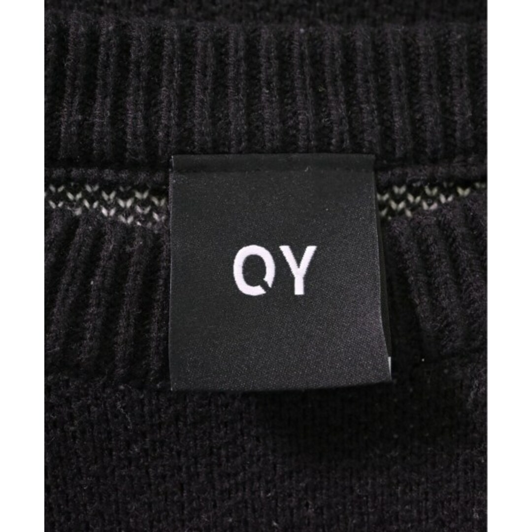 OY(オーワイ)のOY オーワイ ニット・セーター -(M位) 黒 【古着】【中古】 メンズのトップス(ニット/セーター)の商品写真