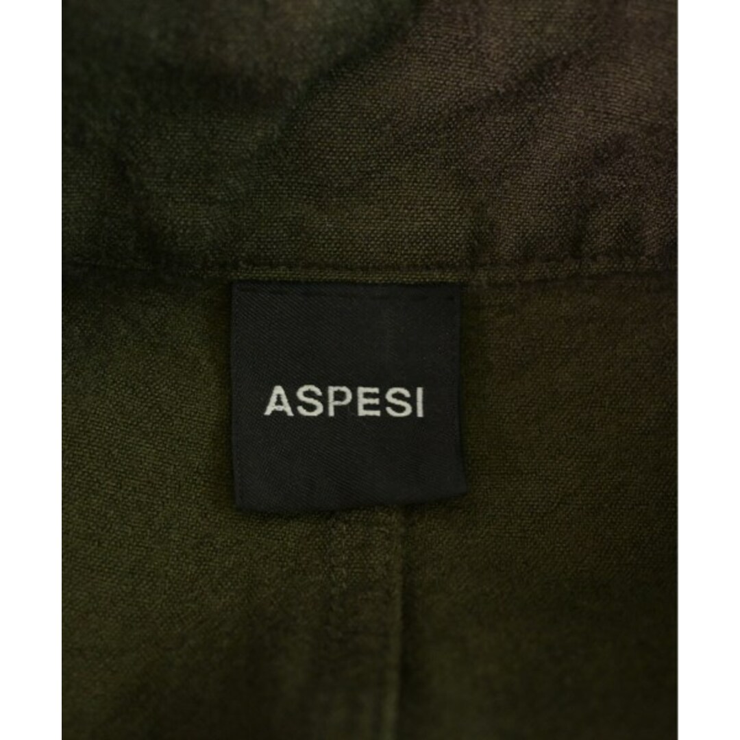 ASPESI(アスペジ)のASPESI アスペジ ワンピース 40(M位) カーキ 【古着】【中古】 レディースのワンピース(ひざ丈ワンピース)の商品写真