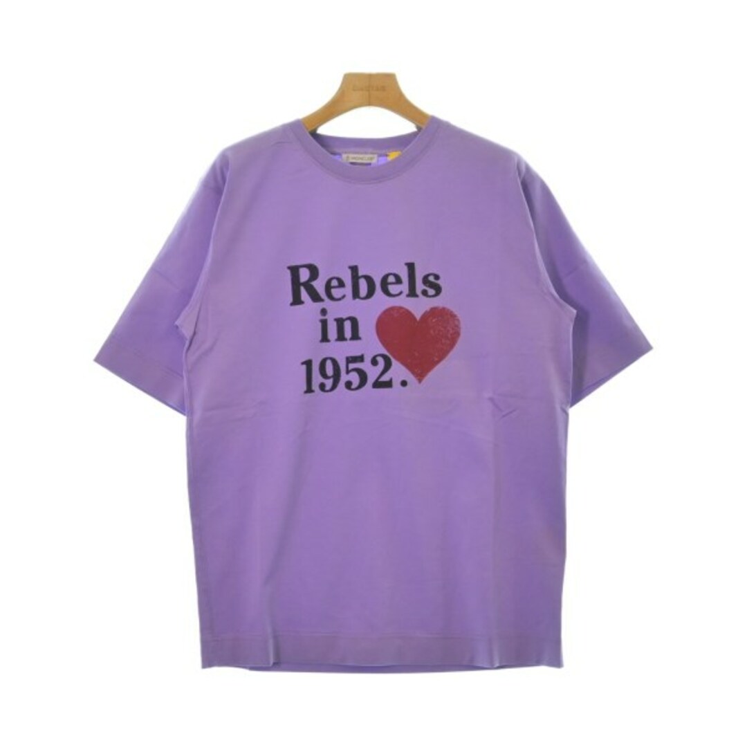 MONCLER GENIUS Tシャツ・カットソー XS 紫 【古着】【中古】 メンズのトップス(Tシャツ/カットソー(半袖/袖なし))の商品写真