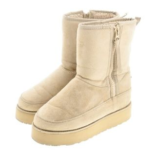 アグオーストラリア(UGG AUSTRALIA)のUGG australia アグオーストラリア ブーツ 25cm ベージュ 【古着】【中古】(ブーツ)