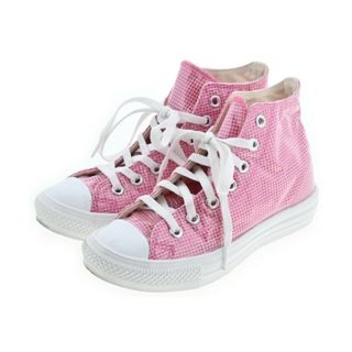 コンバース(CONVERSE)のCONVERSE コンバース スニーカー 23cm ピンク 【古着】【中古】(スニーカー)