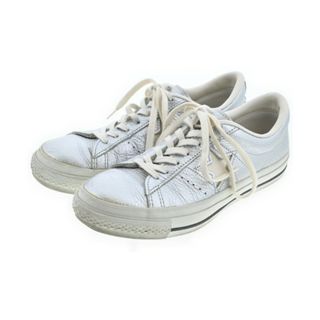 コンバース(CONVERSE)のCONVERSE コンバース スニーカー 23cm シルバー 【古着】【中古】(スニーカー)