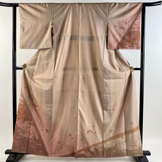 訪問着 身丈163cm 裄丈63cm 正絹 名品 【中古】(着物)