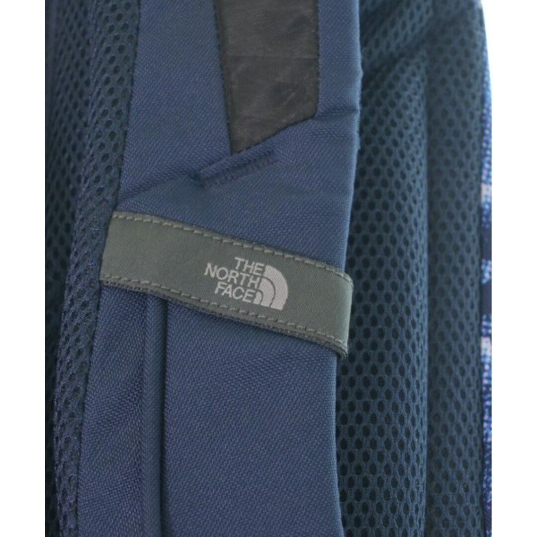 THE NORTH FACE バックパック・リュック - 青x白(総柄) 【古着】【中古】 メンズのバッグ(バッグパック/リュック)の商品写真