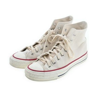 コンバース(CONVERSE)のCONVERSE コンバース スニーカー UK6 1/2(25cm位) ベージュ 【古着】【中古】(スニーカー)