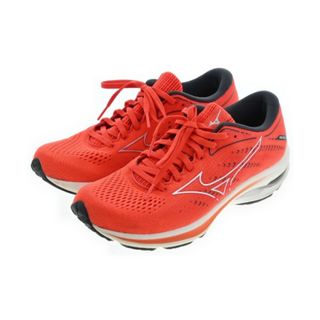 ミズノ(MIZUNO)のMIZUNO ミズノ スニーカー 25cm オレンジ 【古着】【中古】(スニーカー)