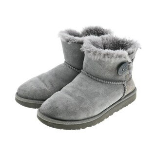 アグオーストラリア(UGG AUSTRALIA)のUGG australia アグオーストラリア ブーツ 24cm グレー 【古着】【中古】(ブーツ)