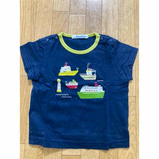 ファミリア(familiar)のファミリア　キッズ80cm Tシャツ　ダブルスナップ　船(Ｔシャツ)