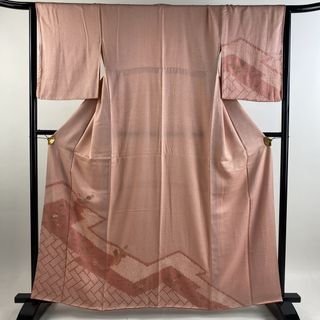 訪問着 身丈160cm 裄丈65cm 正絹 秀品 【中古】(着物)