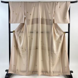 小紋 身丈166cm 裄丈67cm 正絹 美品 名品 【中古】(着物)