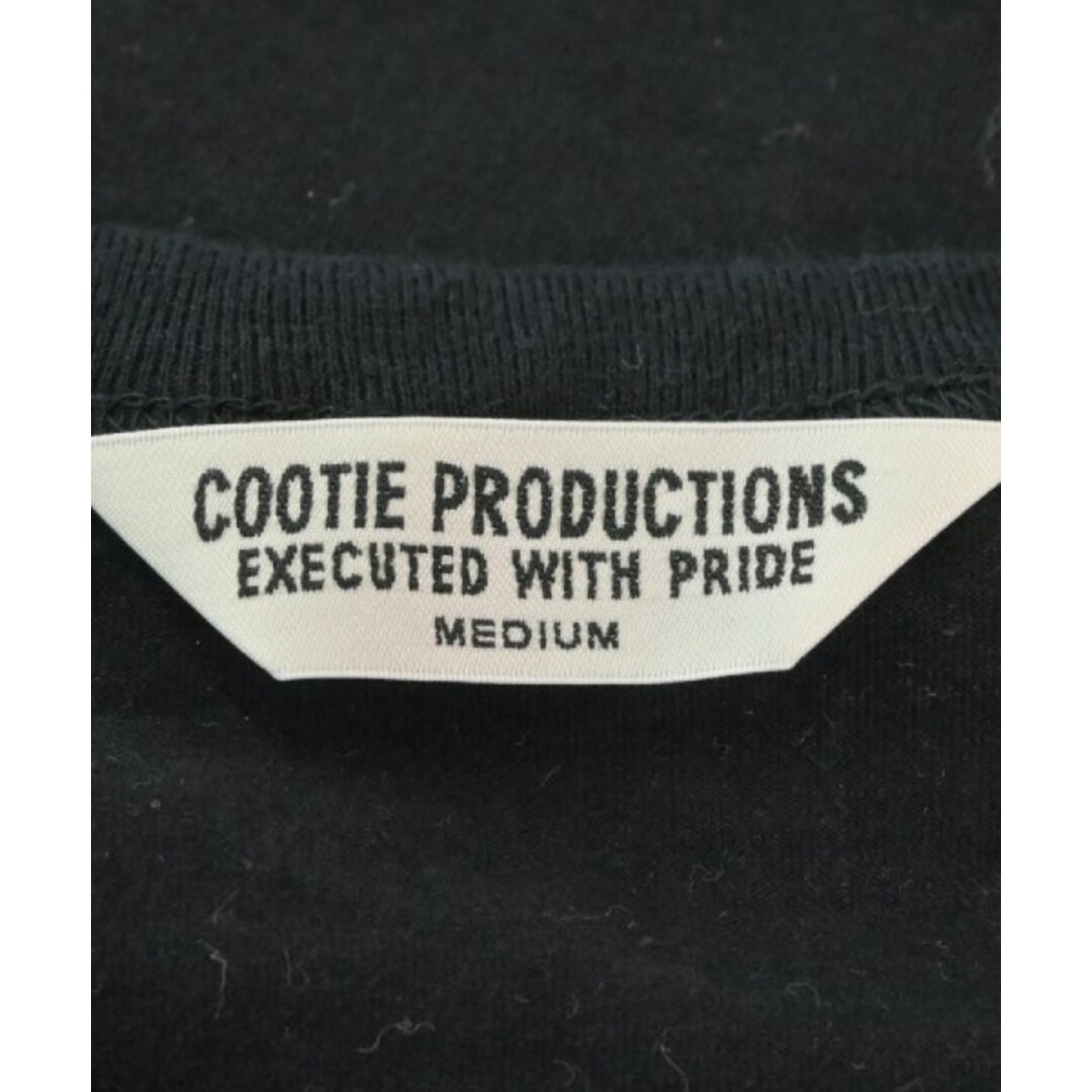 COOTIE(クーティー)のCOOTIE クーティー Tシャツ・カットソー M 黒 【古着】【中古】 メンズのトップス(Tシャツ/カットソー(半袖/袖なし))の商品写真
