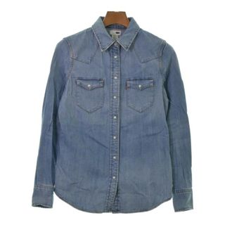 Levi's - Levi's リーバイス カジュアルシャツ S 青(デニム) 【古着】【中古】