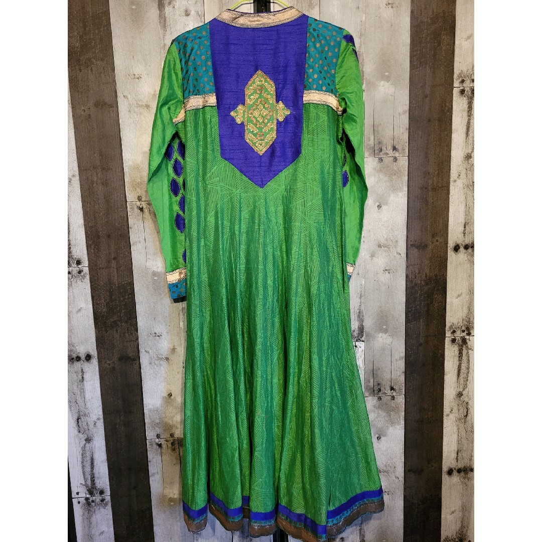 インド製 民族衣装 レディースのワンピース(ロングワンピース/マキシワンピース)の商品写真