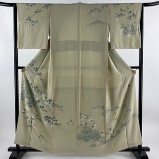 訪問着 身丈157cm 裄丈63.5cm 正絹 逸品 【中古】(着物)