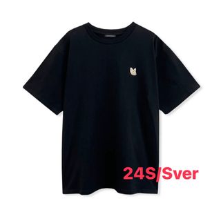 SNIDEL - andgeebee フェネックワッペン Tシャツ トップス 黒