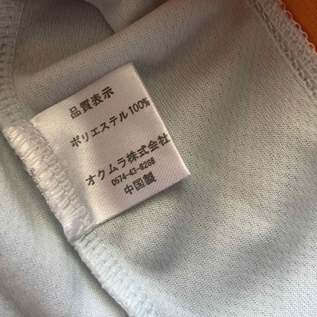 【送料無料】ドライフィットTシャツ　L 速乾　清涼　ユニセックス　オレンジ メンズのトップス(Tシャツ/カットソー(半袖/袖なし))の商品写真