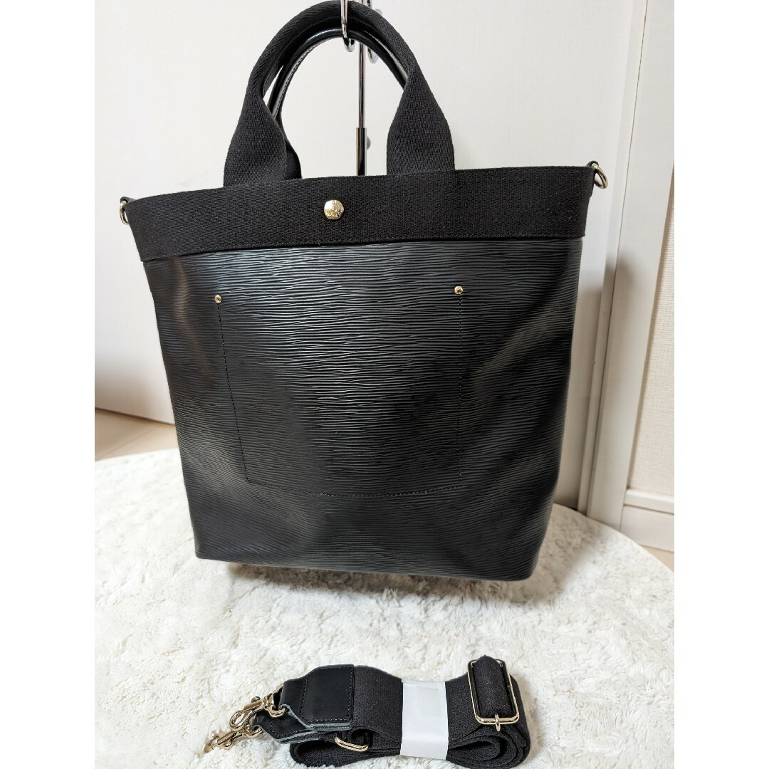 TOPKAPI(トプカピ)の極美品　トプカピ ブレス 2way  A4可能 トートバッグ 黒 レディースのバッグ(トートバッグ)の商品写真