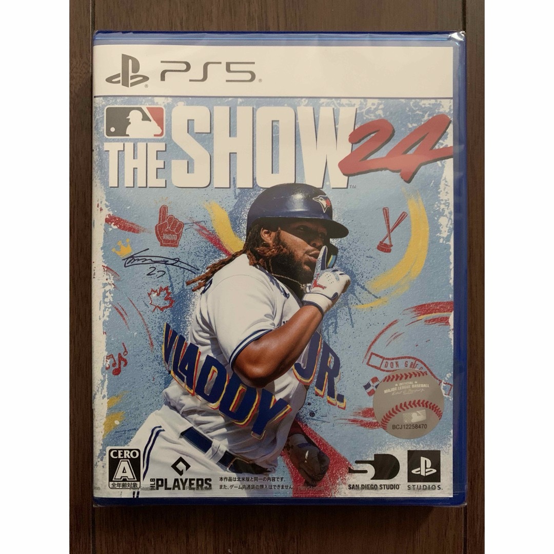PlayStation(プレイステーション)の【新品未開封】PS5 MLB The Show 24（英語版） エンタメ/ホビーのゲームソフト/ゲーム機本体(家庭用ゲームソフト)の商品写真