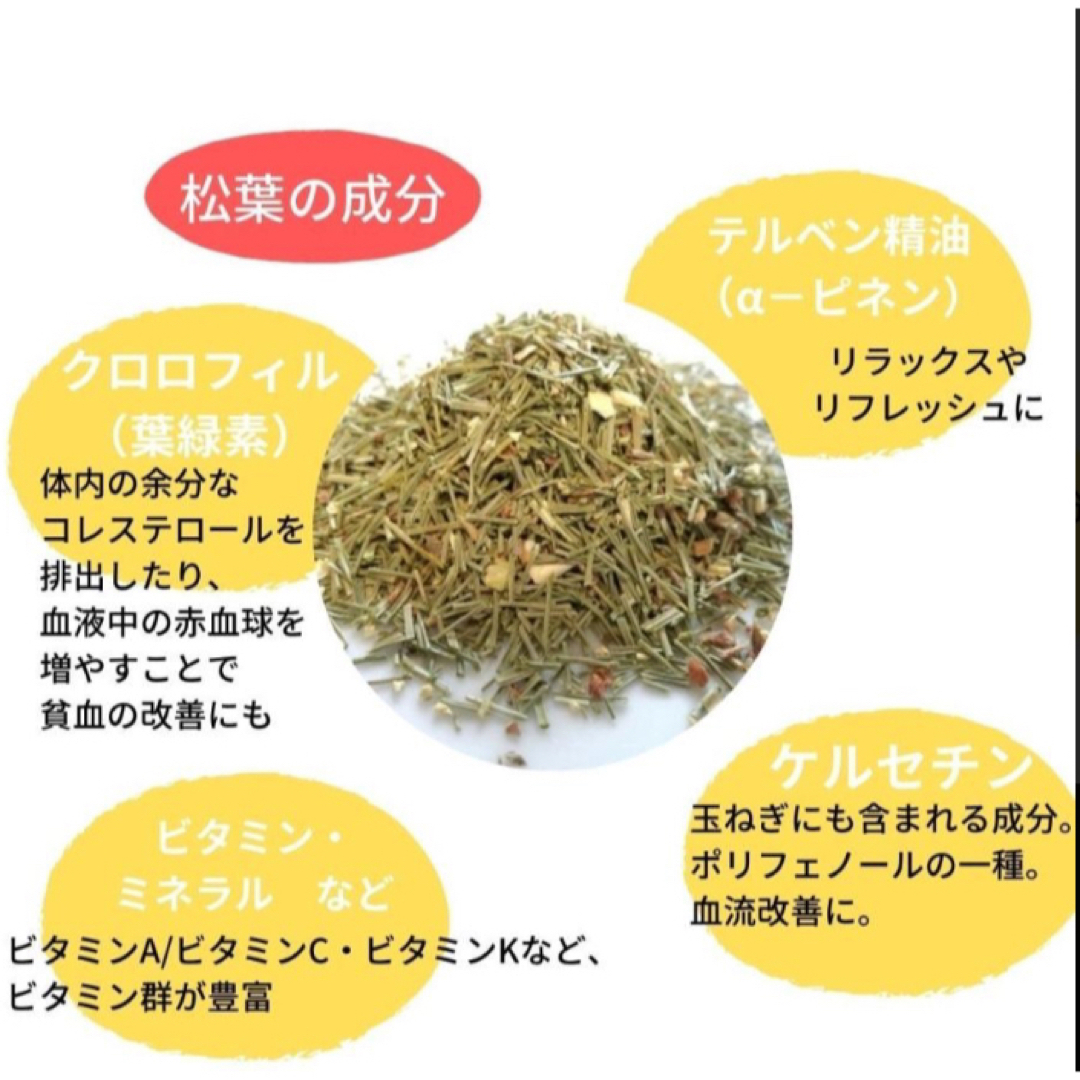 【どくだみ茶&松葉茶】野草茶 健康茶 お茶 ハーブ ビタミン ポイント消化 食品/飲料/酒の飲料(茶)の商品写真