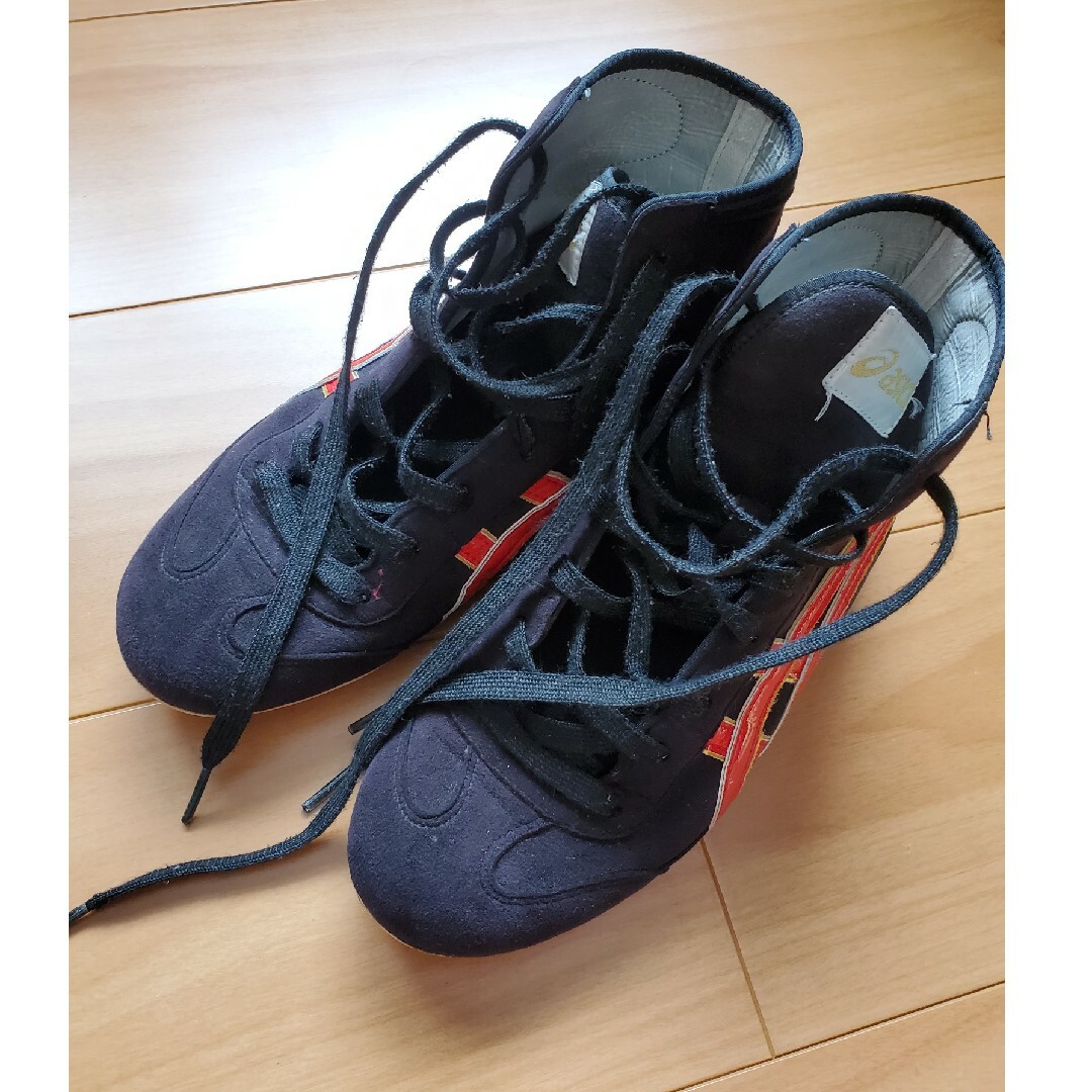 asics(アシックス)のアシックス　レスリングシューズ　EX-EO　23.5 レディースの靴/シューズ(その他)の商品写真
