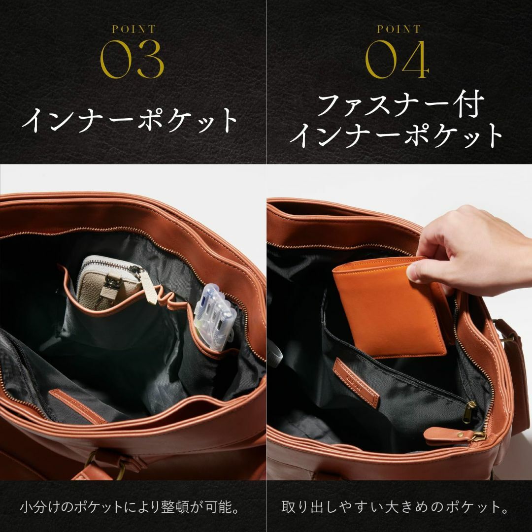 【色: キャメル】[グレヴィオ] 一流の鞄職人が作る ビジネスバッグ ビジネスト その他のその他(その他)の商品写真