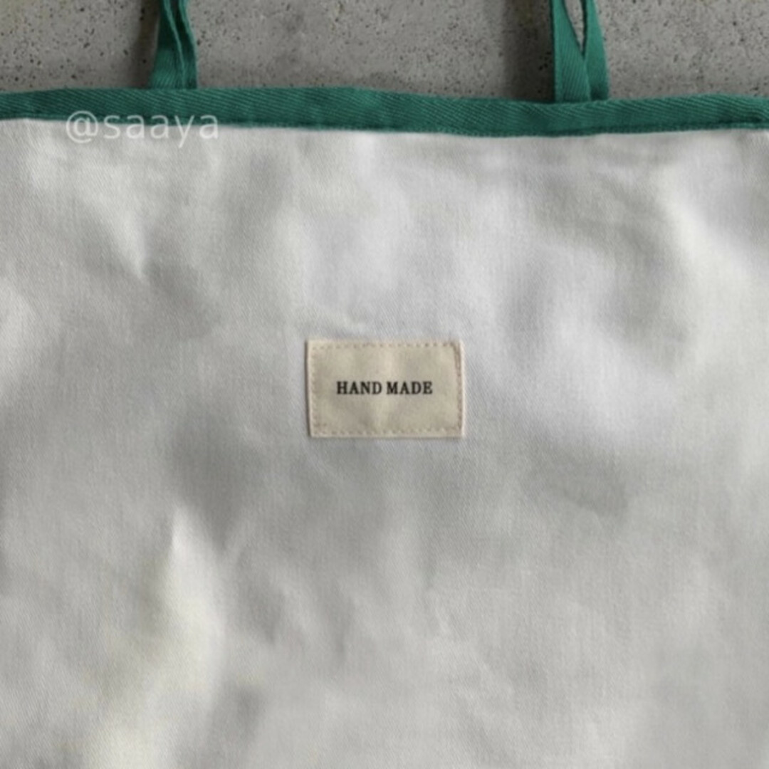 パイピング 3way トートバッグ 肩掛け グリーン 緑 新品未使用 美品 レディースのバッグ(トートバッグ)の商品写真