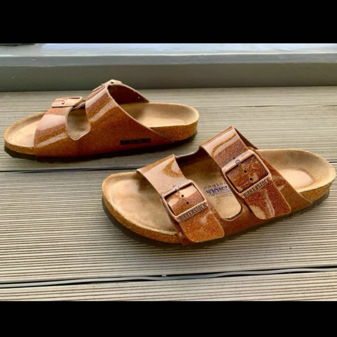 BIRKENSTOCK(ビルケンシュトック)のビルケンシュトック アリゾナ サンダル 38  24.5cm　〜最終お値下げ〜 レディースの靴/シューズ(サンダル)の商品写真