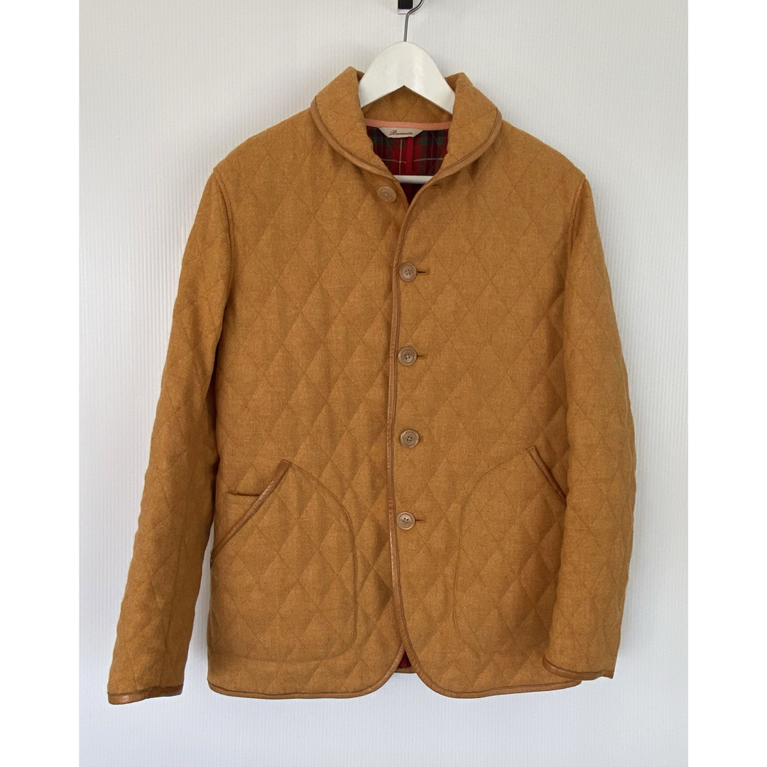 BARACUTA(バラクータ)のBARACUTA　バラクータ　ツイードキルティングジャケット　38 メンズのジャケット/アウター(その他)の商品写真