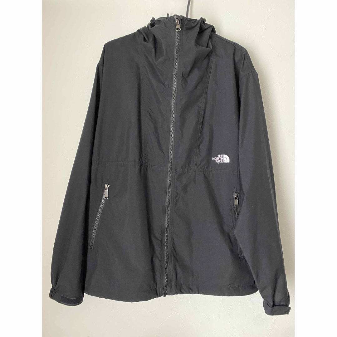 THE NORTH FACE(ザノースフェイス)の【美品】ノースフェイス　コンパクトジャケット　メンズ　M   ブラック メンズのジャケット/アウター(その他)の商品写真