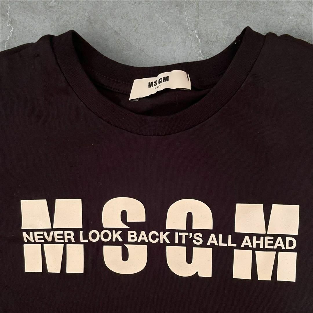 MSGM(エムエスジイエム)のエムエスジーエス MSGM バーバリー ファミリア Tシャツ 半袖 カットソー キッズ/ベビー/マタニティのキッズ服男の子用(90cm~)(Tシャツ/カットソー)の商品写真