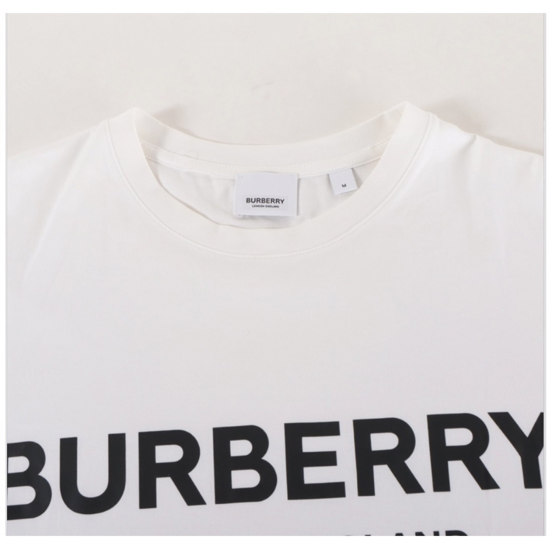 BURBERRY(バーバリー)のバーバリー Tシャツ カットソー 半袖 コットン フロントロゴ GT10095 メンズのトップス(Tシャツ/カットソー(半袖/袖なし))の商品写真