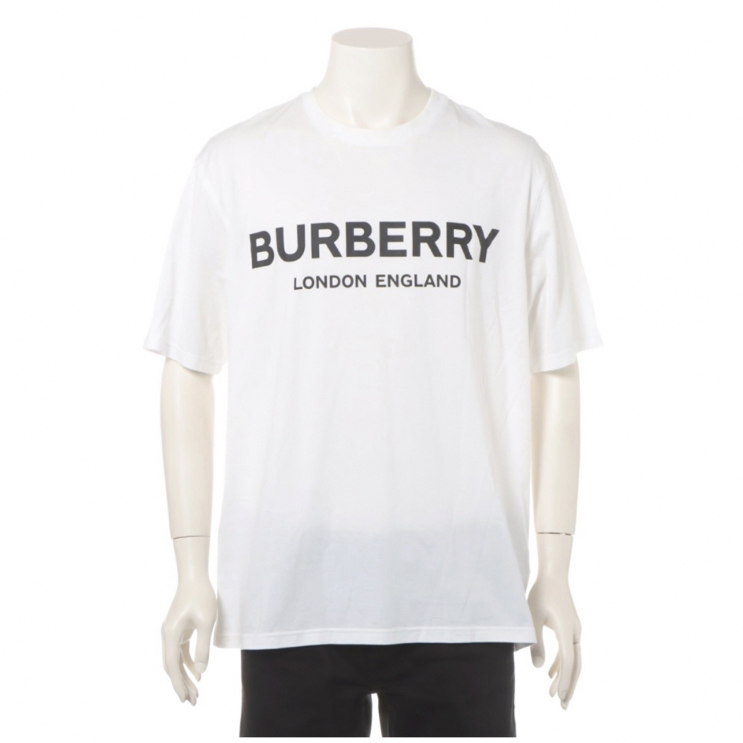 BURBERRY(バーバリー)のバーバリー Tシャツ カットソー 半袖 コットン フロントロゴ GT10095 メンズのトップス(Tシャツ/カットソー(半袖/袖なし))の商品写真