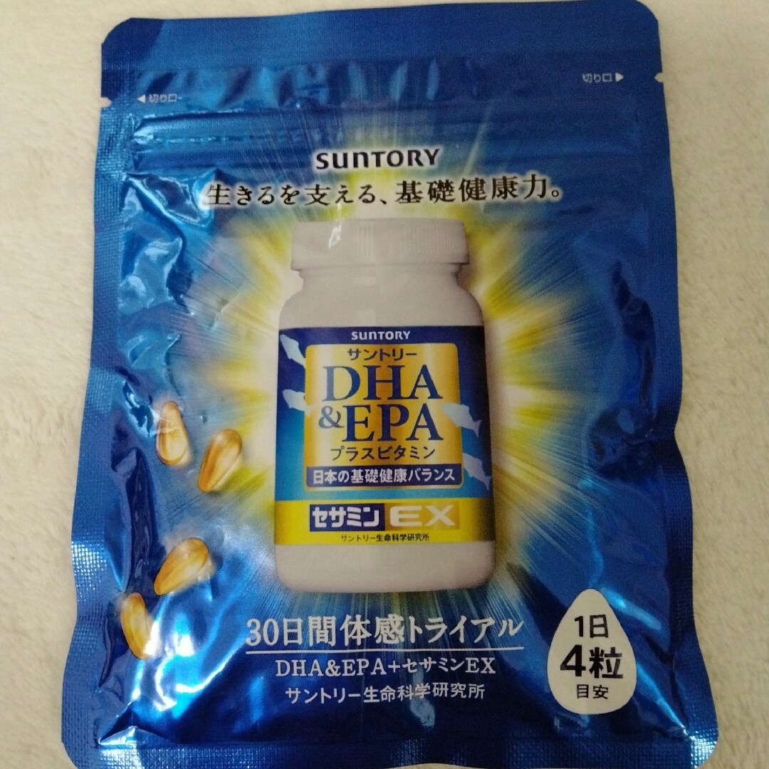 サントリー(サントリー)のDHA&EPA セサミンEX  120粒  1袋 食品/飲料/酒の健康食品(その他)の商品写真