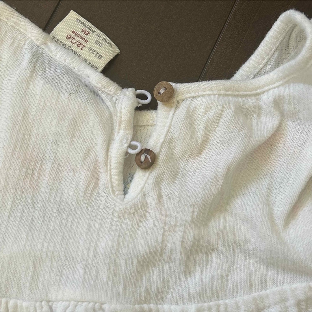 ZARA(ザラ)のザラベビー　  86  日本サイズ80〜90です。  チュニック  キッズ/ベビー/マタニティのキッズ服女の子用(90cm~)(Tシャツ/カットソー)の商品写真