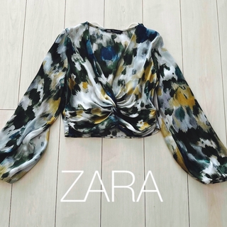 ZARA - 【美品】ZARA トップス